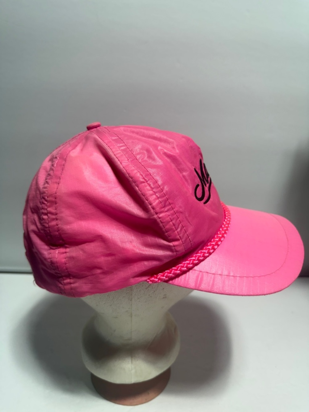 Maui Pink Rope-Detail Baseball Cap - Picture 2 of 9